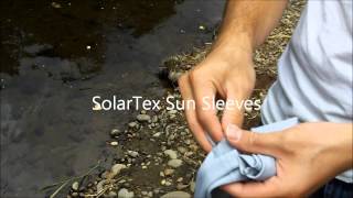 Fishing UV Protection: Sun Sleeves from SolarTex and Eclipse
