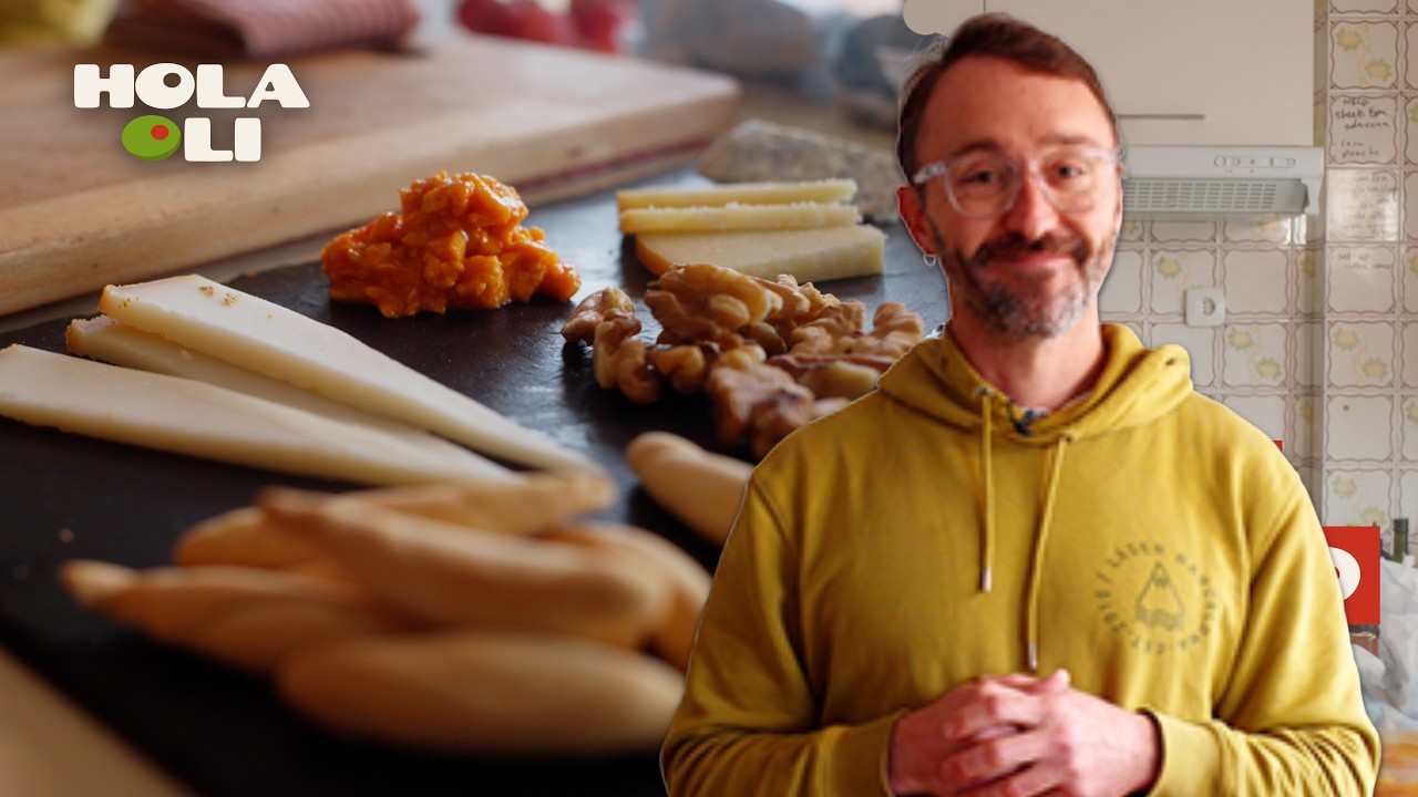 Why This Spanish Cheeseboard Has No Manchego | Hola Oli "En Casa"
