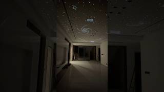 DIY Galaxy Ceiling 🌌 Step-by-Step Fiber Optic Light Setup#DIYLights #FiberOpticLights #CeilingDesign