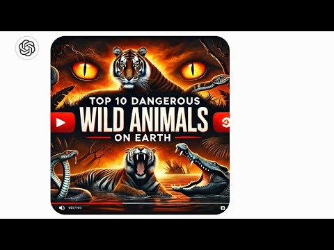 Top 10 Most Dangerous Wild Animals on Earth! - YouTube