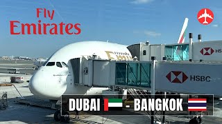 EMIRATES A380 | Dubai to Bangkok | Full Flight Report [March 2024]