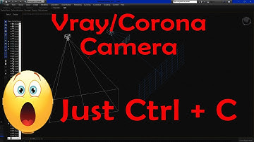 How to create v-ray | corona camera no plugin