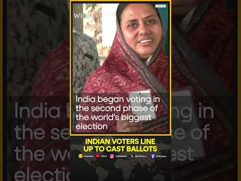 India general elections 2024:  India begins voting in the second phase of election | WION Shorts