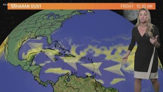 Saharan dust returns to Southeast Texas this weekend