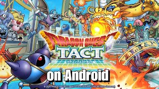 Let's Play Dragon Quest Tact live on Android！