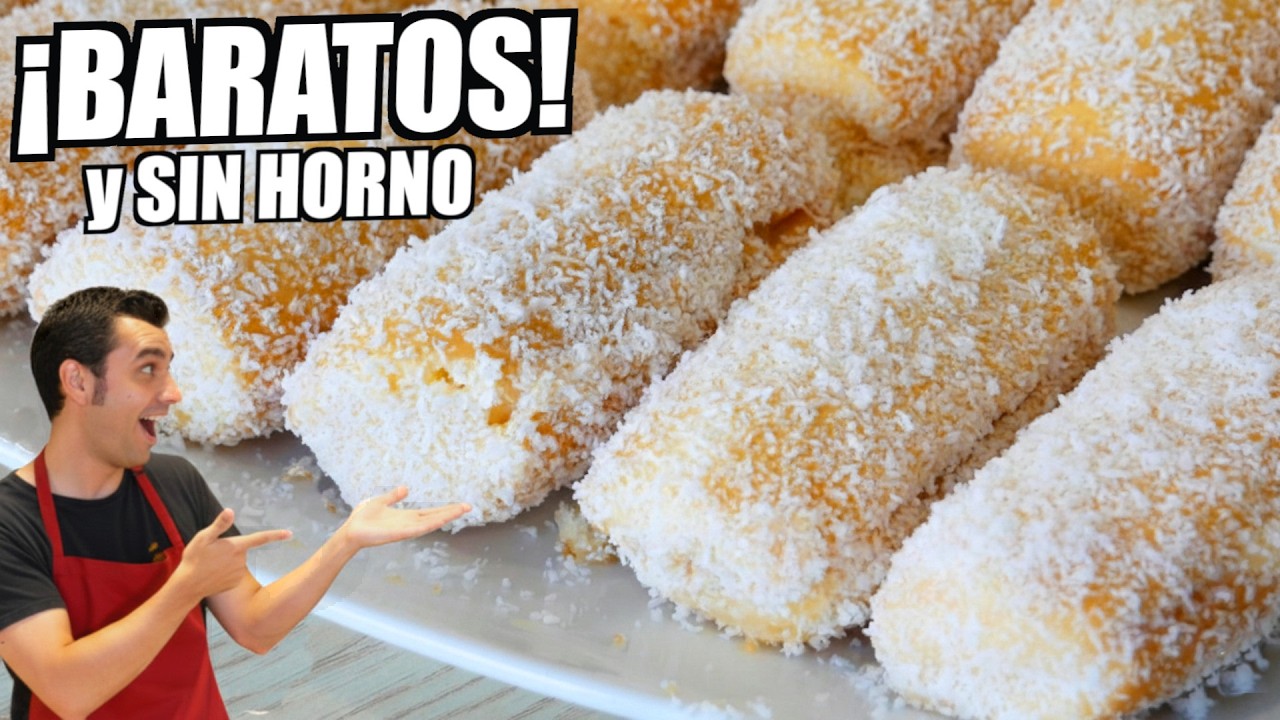 3 POSTRES BARATOS 😲 FÁCILES, RÁPIDOS y SIN HORNO
