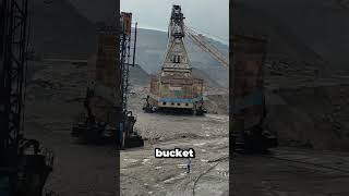 Dragline Excavator In Action Earth Mover Beast