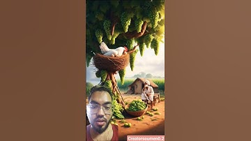 The farmer and the story of his grape tree and a hen beautiful story #shorts #ai #grapetree #hen