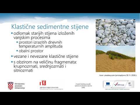 Video: Što Su Sedimentne Stijene