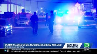 Obdulia Sanchez's suspected killer in custody, officials say