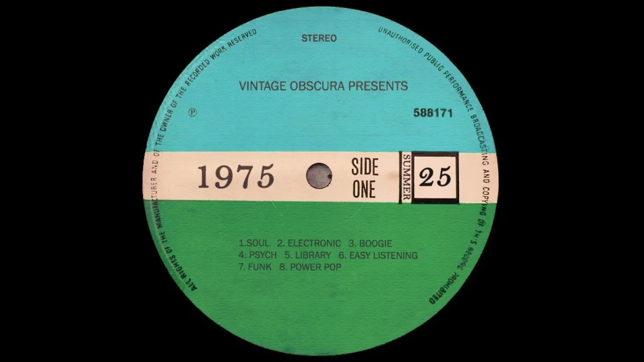 Vintage Obscura Presents: The Best of 1975 - YouTube