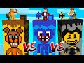 TORRE DE FREDDY vs TORRE DE POOPY vs TORRE DE BENDY 😱  RaptorGamer Roleplay