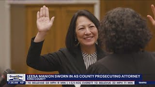Leesa Manion, first woman to be sworn in as King County Prosecuting Attorney | FOX 13 Seattle