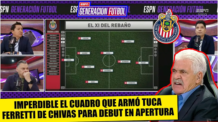 Tuca Ferretti SUGIERE a MILITO XI ideal de CHIVAS para debut Apertura Liga MX vs LEON | Generación F