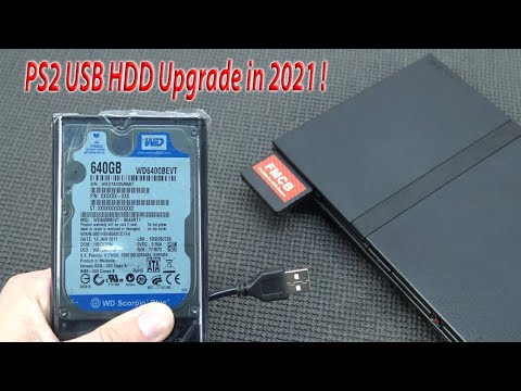 Playstation 2 HDD Upgrade in ! - YouTube