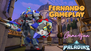 Fernando | Paladins Competitive Gameplay
