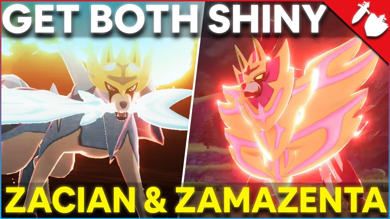 Pokemon Sword and Shield Shiny Zamazenta Zacian Gamestop Exclusive