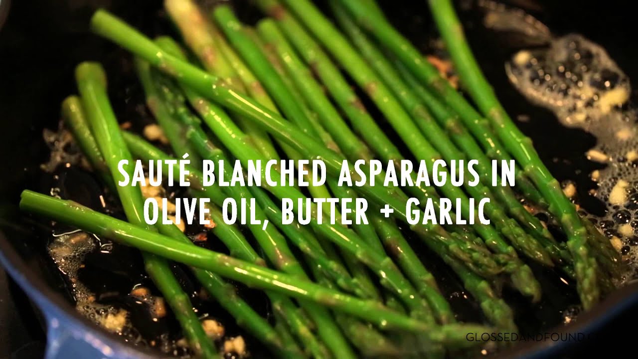 Cat De Orio Cooks: Asparagus Salad + Poached Egg!