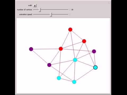 A Random Walk on a Random Rock-Paper-Scissors Graph