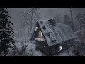 EXTREME DECEMBER COLD with BRUTAL ALASKAN WINTER and snowstorm for sleeping. HEAVY WINTER STORM 2025