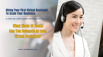 What Kinds Of Tasks Can You Delegate to your #VirtualAssistant?