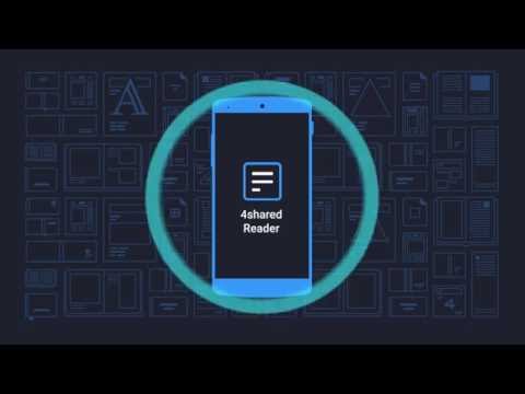4shared Reader - PDF, EPUB, DOC