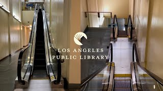KONE Single-File Escalators - Central Library - Los Angeles, CA