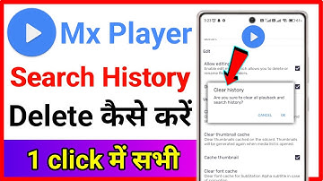 Mx Player Search History Delete !! Mx Player Search History kaise Delete Kare