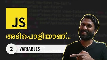 02 | JavaScript Variables | JavaScript Malayalam Tutorial | Web Diary
