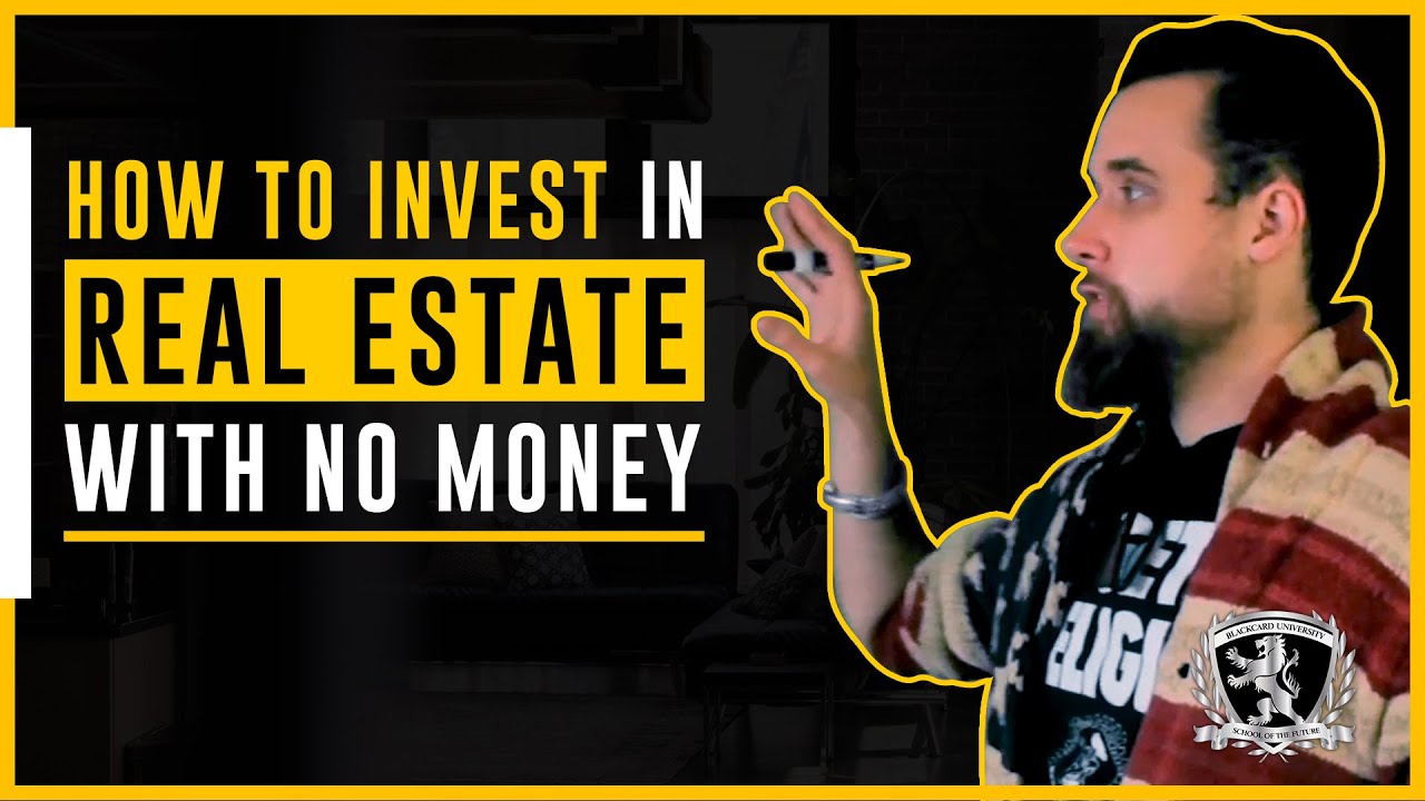 How To Invest In Real Estate With NO MONEY - YouTube