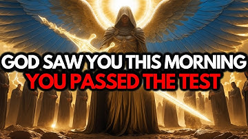 Chosen Ones, God Saw You This Morning — You Passed the Test of Commitment