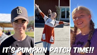 PUMPKIN PATCH WITH TEENAGERS! GRANDMA’S HALLOWEEN PARTY! by The Good Bits Family Vlogs 520 views 6 months ago 7 minutes, 13 seconds