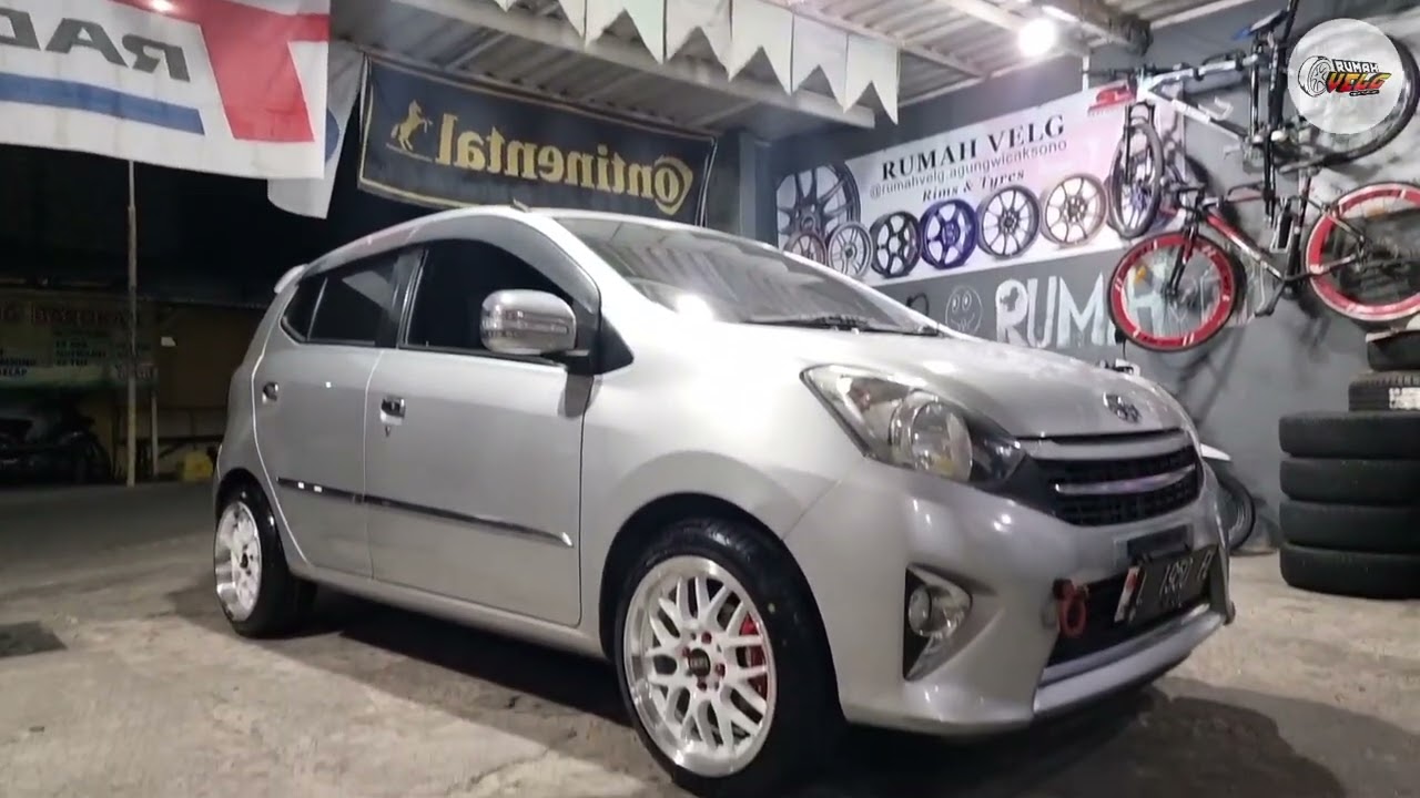 Modifikasi Agresif: Menggali Potensi Agya dengan Velg Swift GT 2