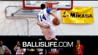 Zach Lavine Shuts Down High School Dunk Contest Nasty Behind The Back & Reverse Eastbay To Win It
