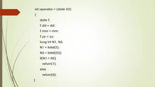 Overloading Relational Operator   Session 39