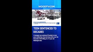 Teen sentenced to decades after killing 73-year-old man