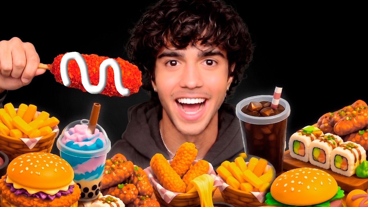 Eating EVERY ASMR FOOD..