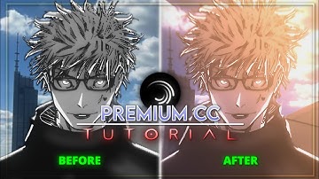 Premium Cc Tutorial 🔥| Alight Motion || Animanga Tips