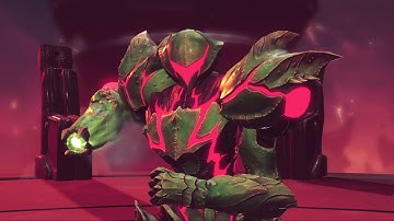 Metroid Dread Experiment Z-57 Boss Fight with Metroid Suit and Hyper Beam (Emulated)