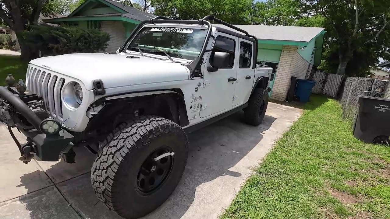 Jeep Gladiator DV8 slim fender flares are now slimmer fender flares