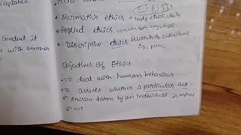 2nd sem Bcom Business Ethics ll Module - 01 Nature  and Essence of Business Ethics ll (Part 1)