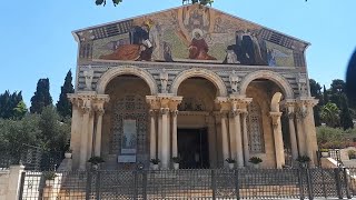 Jesús y el huerto de Getsemaní  Monte de los olivos
