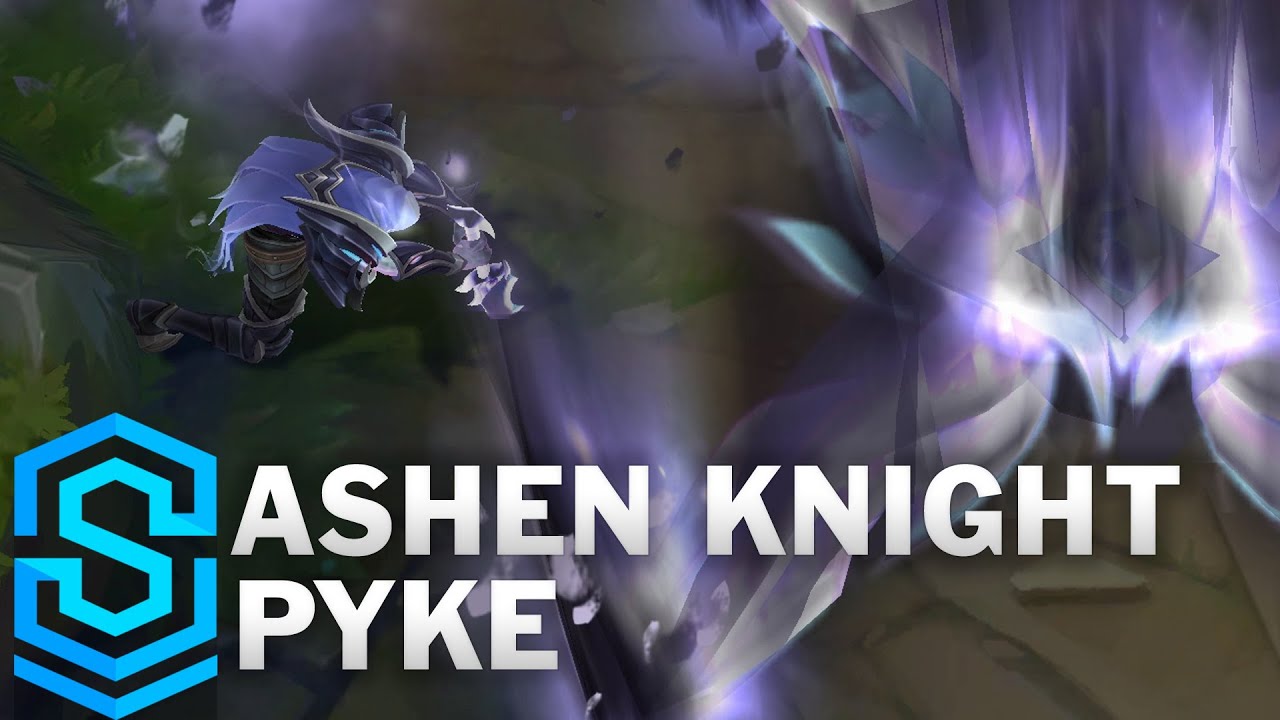 Ashen Knight Pyke Skin Spotlight - Pre-Release - League of Legends