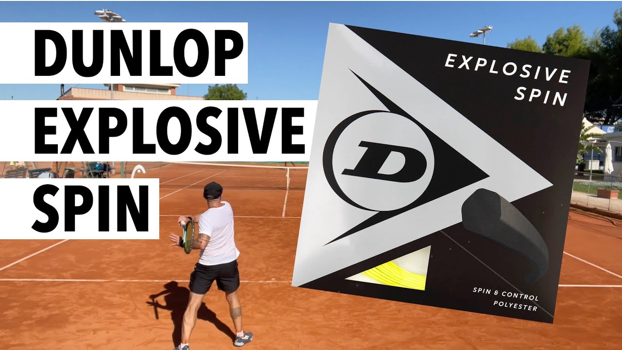 Dunlop EXPLOSIVE SPIN 🏋️ potenza e rotazioni per un MONOFILAMENTO eccellente 🏆