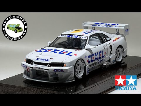 Nissan Skyline R33 | Tamiya 1/24 | Model build | Повна збірка