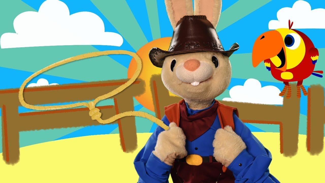 Harry and Larry Pretend Play Cowboy | Dress Up & Wonder Box of Toys | Learn First Words for Babies