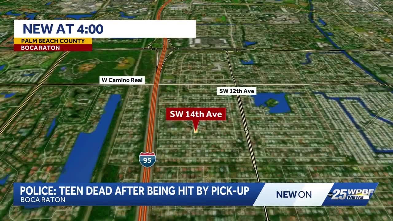 Boca Raton police investigate crash that killed 17-year-old - YouTube