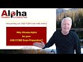 Why choose Alpha (CCQM)