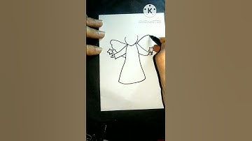 #how to draw an angel #easy
