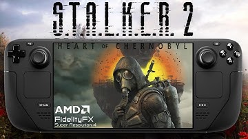 S.T.A.L.K.E.R. 2 on Steam Deck | FSR 4 | Eclipse Mod | Lossless Scaling Test